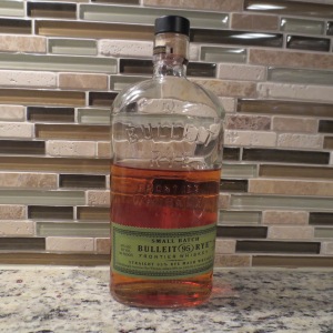 Bulleit Rye. It's okay. And there's nothing wrong with that. 