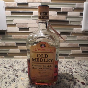 Old Medley, honestly, one of the best bourbons I've ever had. And no one knows about it! 